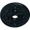 Ekena Millwork Alexa Medallion (Canopies up to 5 5/8"), 30 3/4"W x 21 1/4"H x 3 7/8"ID x 1 5/8"P, Night Shade CM21X30ALNSF - alternate 4